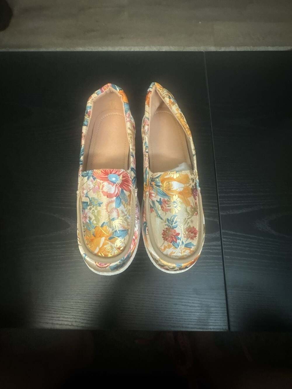 Women's Kayak Loafers Floral Slip-On Loafer